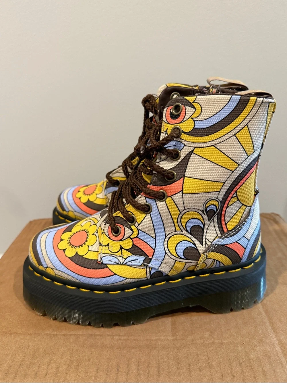 Dr. Martens bold floral